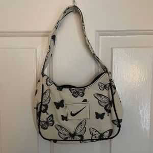 Nike Y2K Butterfly Embroidered Shoulder Bag